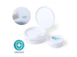 Promotional Antibacterial Treated Silicone Straws In Case