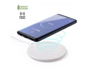 Promotional Eco 10W Wheat Straw Wireless Chargers