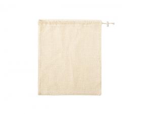 Promotional Raw Cotton Mesh Bags (120gsm)