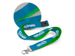 Promotional Two Tone Polyester Lanyards