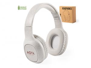 Promotional Wheat Straw Bluetooth Headphones