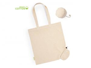 Promotional 100% Organic Cotton Folding Bags (120gsm)