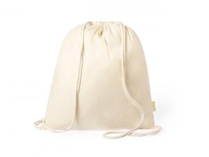 Promotional 100% Organic Cotton Drawstring Backpacks