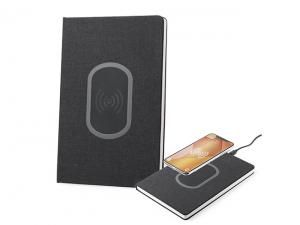 Promotional Notebooks With Built-In Wireless Charger (A5)