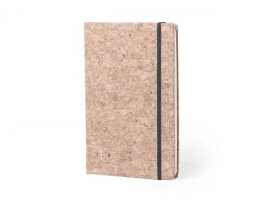 Promotional Natural Cork Notebooks With Elastic (A5)