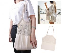 Promotional Unbleached Cotton Mesh Bags (280gsm)