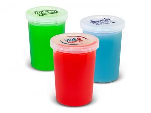 Promotional Stress Slime Containers