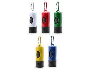 Promotional Waste Bag Dispensers With LED Torch
