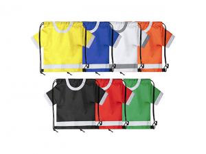 Promotional Team Shirt Shaped Drawstring Backpacks (Adults)