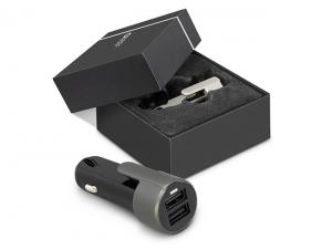 Promotional Swiss Peak Dual Port USB Chargers