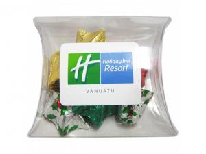 Promotional Christmas Chocolates In Pillow Bags (45g)