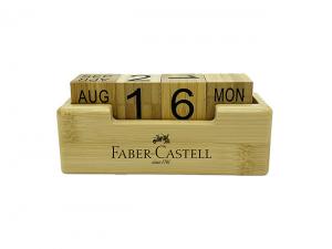 Promotional Eco Bamboo Perpetual Calendars