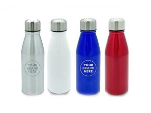 Promotional Aluminium Water Bottles With Stainless Lid (450ml)