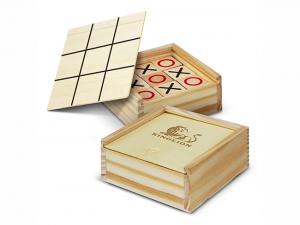 Promotional Pine Wood Tic Tac Toe Games