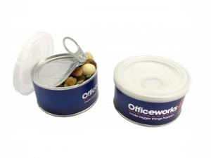 Promotional Pull Cans Filled With Yoghurt Trail Mix (50g)