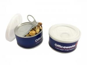 Promotional Pull Cans Filled With Mixed Nuts (50g)