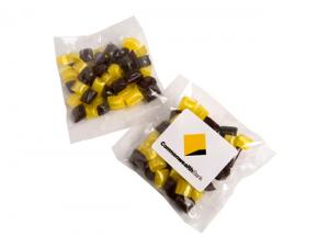 Promotional Corporate Coloured Humbugs Bags (50g)