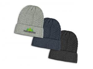 Promotional Chunky Cable Knit Beanies