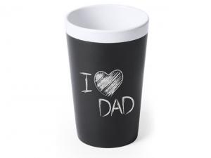 Promotional Ceramic Cups With Blackboard Paint (460ml)