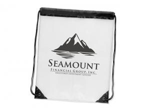 Promotional Transparent Drawstring Backpacks