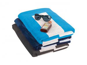 Promotional Striped Jacquard Beach Towels