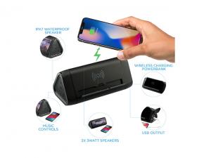 High Sierra&reg; 2 In 1 Outdoor Speaker & Wireless Power Banks