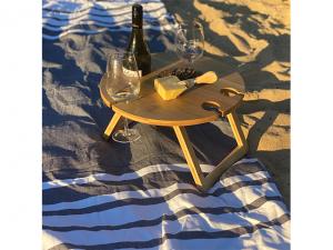 Promotional Trekk&trade; Bamboo Picnic Tables