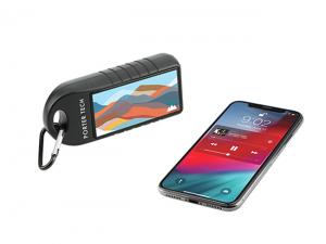 Promotional 3 Watt Outdoor Bluetooth Speakers With Carabiner Clip