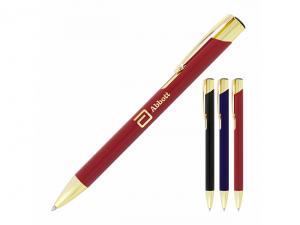 Promotional Maria Gold Trim Metal Ballpoint Pens