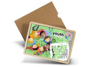 Pine Wooden Jigsaw Puzzles (12Pcs)