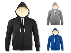 Promotional Sherpa Unisex Zipped Sweatshirts (280gsm)
