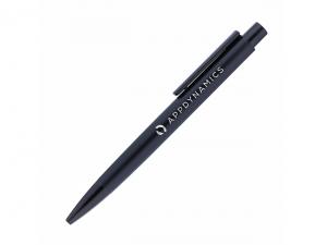 Promotional Macey Matte Black Metal Ballpoint Pens