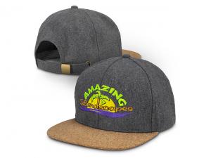 Felt & Cork Flat Peak Caps