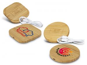 Promotional Bamboo Wireless Phone Chargers (5W)