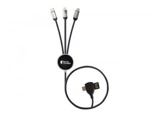 Promotional 6-In-1 LED Charging Cables (120cm)