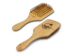 Promotional Bamboo Hair Brushes With Rubber Bristles