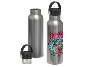 Promotional Mickey Insulated Drink Bottles (650ml) - Silver