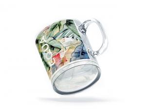 Promotional Full Colour Printed Glass Mugs (350ml)