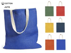 Promotional Eco Cotton Jute Tote Bags (240gsm)