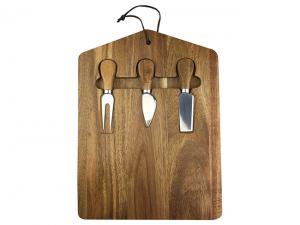 Promotional Tabitha Acacia Cheeseboard & Knife Sets