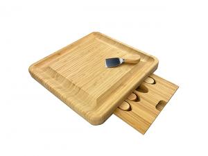 Promotional Martha Bamboo Cheeseboard & Knife Sets
