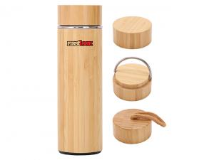 Promotional Slim Bamboo Drink Bottles (450ml)
