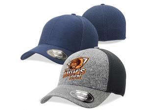 Promotional Fitted Heather Mesh Caps