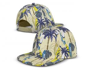 Promotional Full Colour Printed Flat Peak Caps