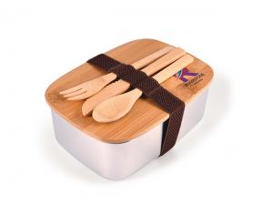 Promotional Santiago Stainless Steel Lunch Boxes