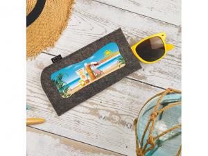 Promotional RPET Felt Sunglass Pouches