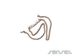Promotional Word Shaped Necklaces