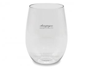 Promotional Stemless Shatterproof PET Wine Glasses (470ml)
