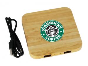 Promotional Bamboo Wireless Chargers
