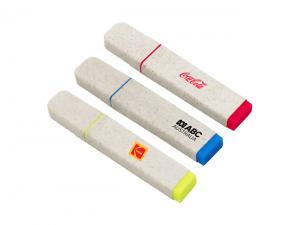 Promotional Eco Wheat Straw Highlighters